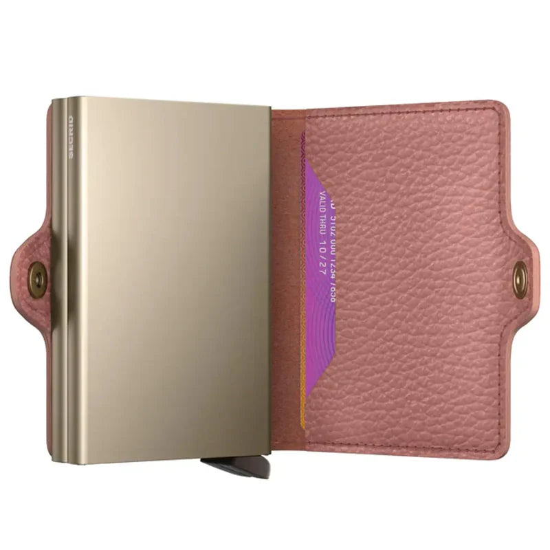 SECRID Twinwallet Pebble Rose RFID Leather SC0515