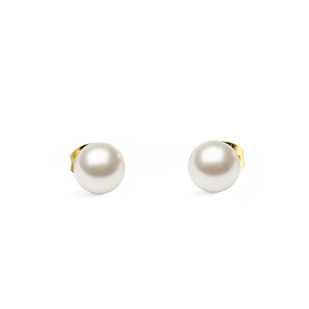 Daniel Wellington Pearl Stud Earring Gold