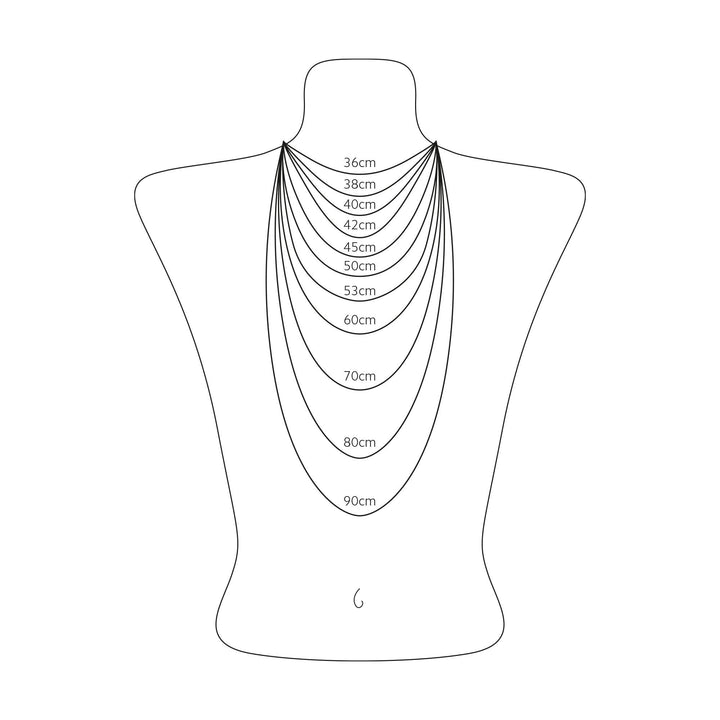 THOMAS SABO Necklace with letter pendant W and white zirconia - gold