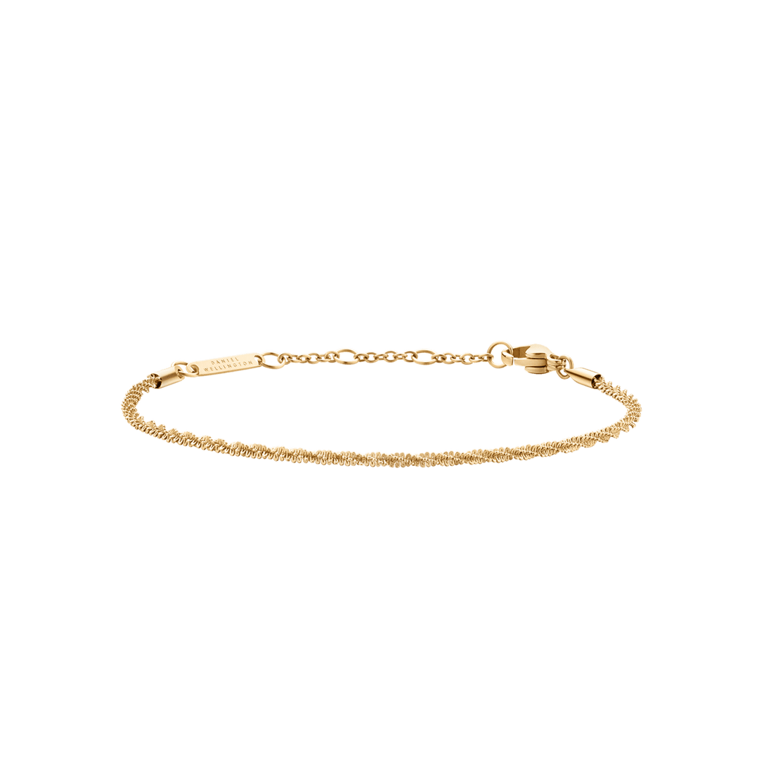 Daniel Wellington Elan Twisted Chain Bracelet Gold