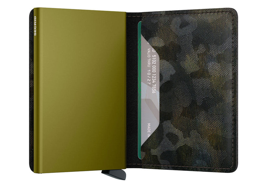 SECRID Slimwallet Jungle Moss Leather SC0614