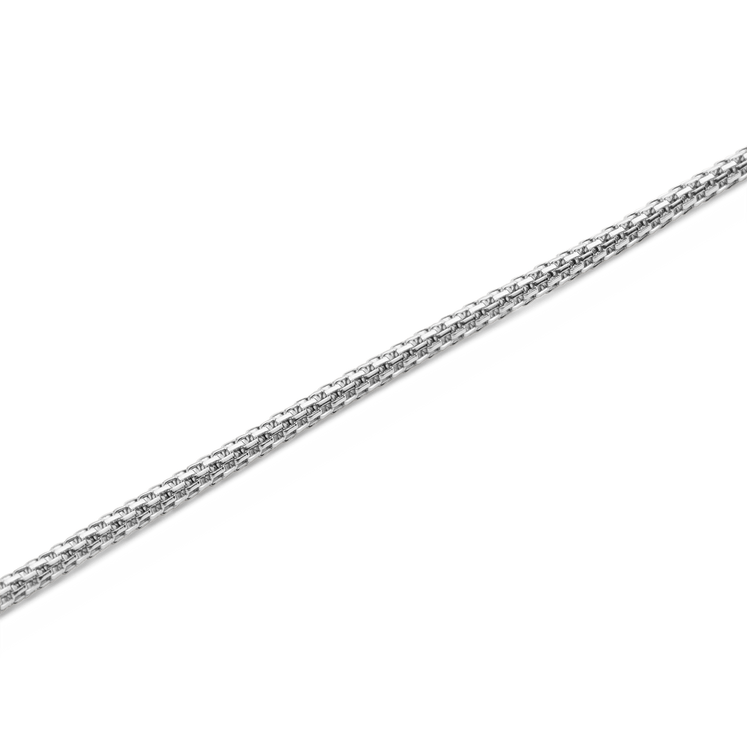 Daniel Wellington Tide Mesh Necklace Silver 1.8