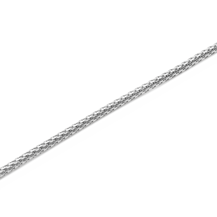 Daniel Wellington Tide Mesh Necklace Silver 1.8