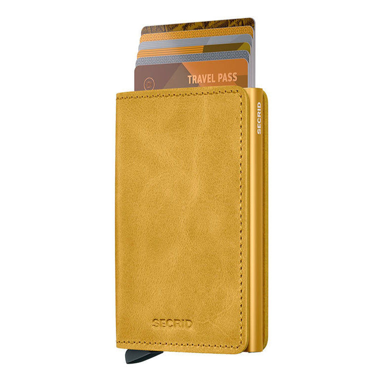 SECRID Slimwallet Vintage Yellow SC0454