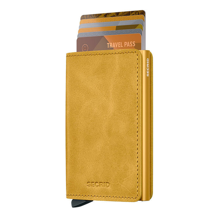 SECRID Slimwallet Vintage Yellow SC0454