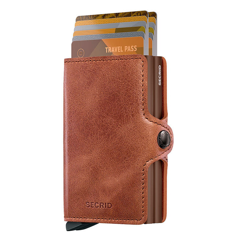SECRID Twinwallet Vintage Cognac Brown SC0683