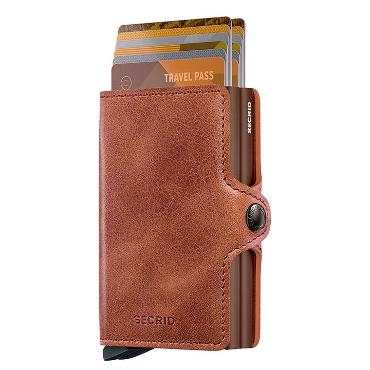 SECRID Twinwallet Vintage Cognac Brown SC0683
