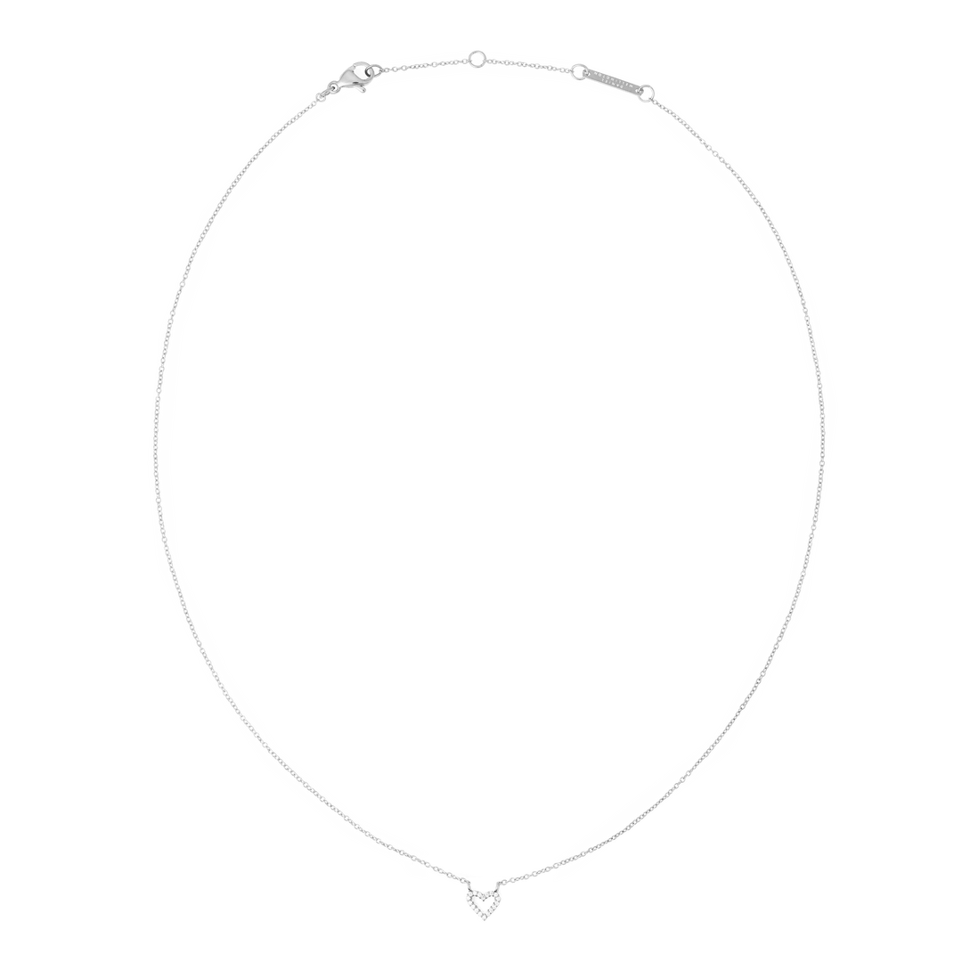 Daniel Wellington Mirelle Heart Necklace Silver