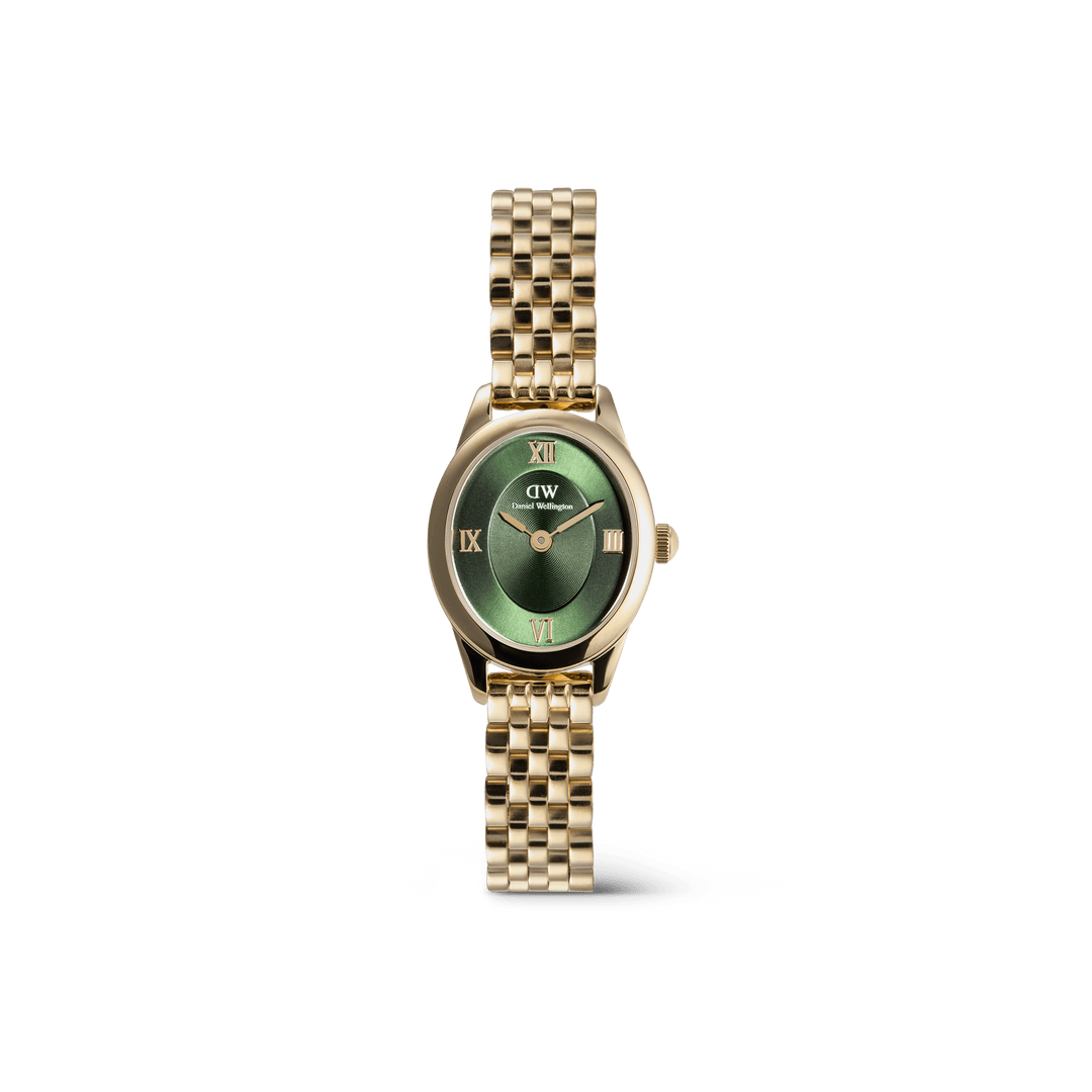 Daniel Wellington Ophelia Mini Emerald Gold Watch