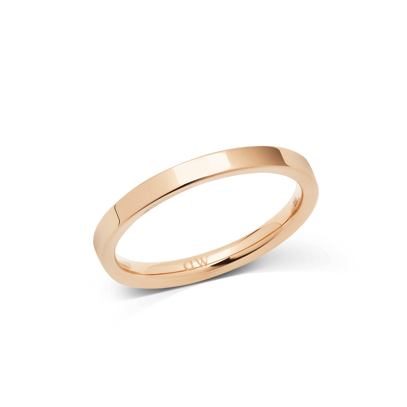 Daniel Wellington Line Ring Polished Rose Gold 2.5mm - B & S Lyncris Jewellers