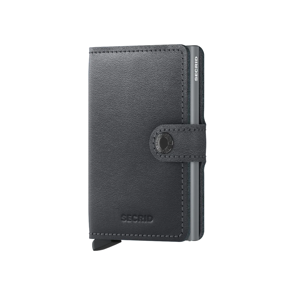 SECRID Miniwallet Original Grey Leather RFID SC9562