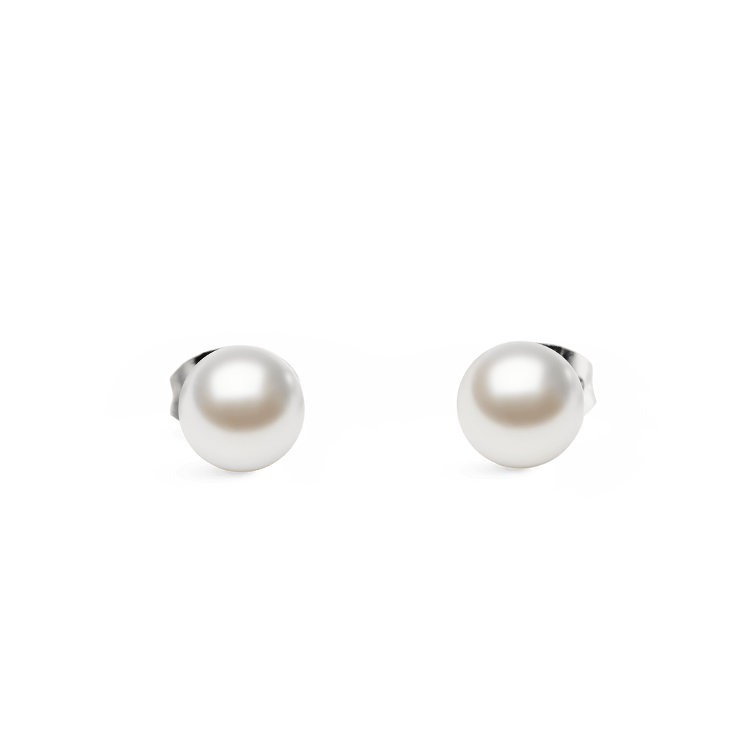 Daniel Wellington Pearl Stud Earring Silver