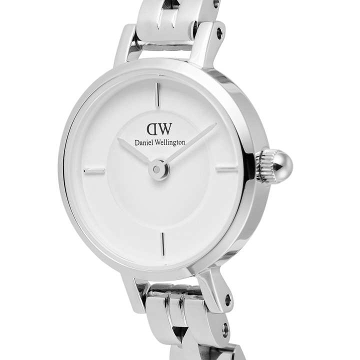 Daniel Wellington Petite Mini Arch 3-link White Silver