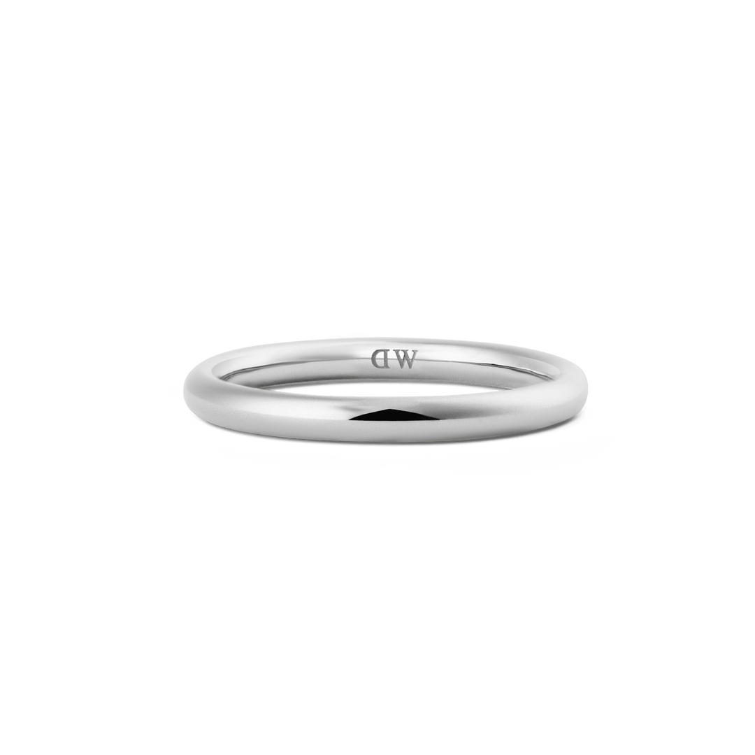 Daniel Wellington Arch Ring Silver 2.5mm - B &amp; S Lyncris Jewellers