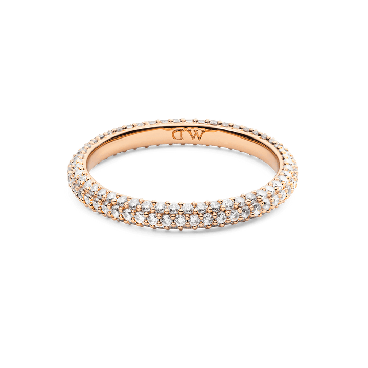 Daniel Wellington Pave Ring Rose Gold 3 mm