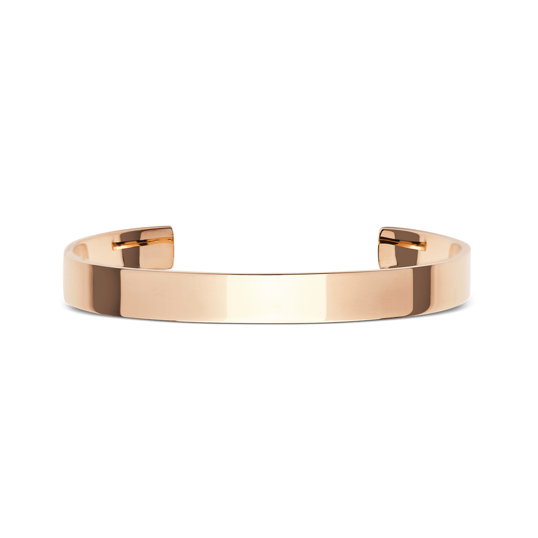 Daniel Wellington Line Cuff Polished Rose Gold