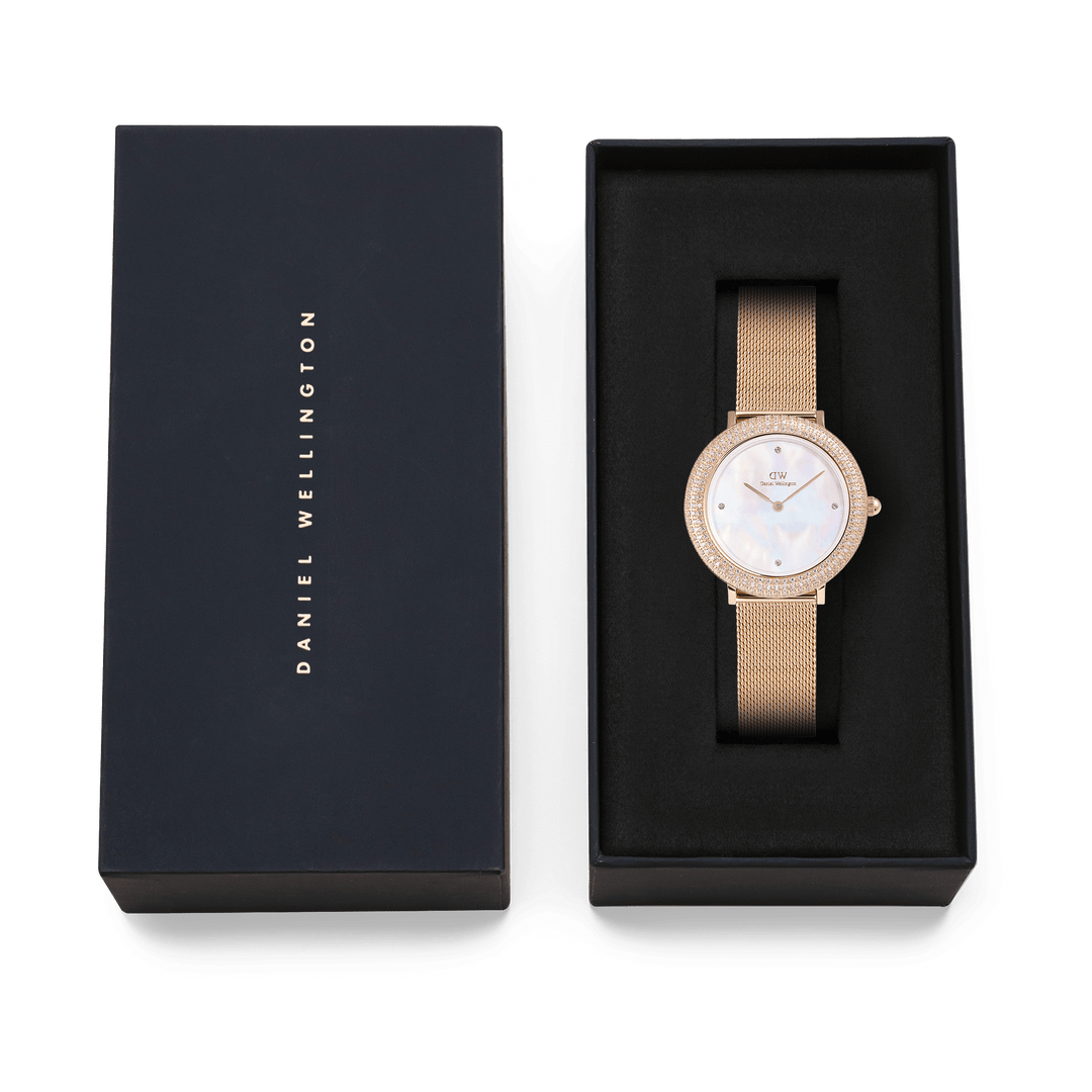 Daniel Wellington Crystalline Bezel Melrose Watch