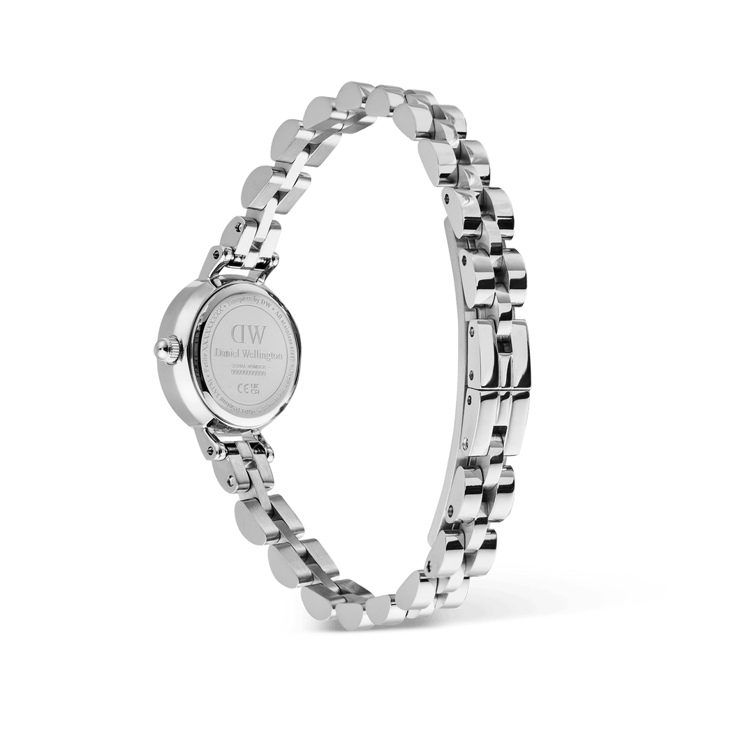 Daniel Wellington Petite Mini Arch 3-link White Silver