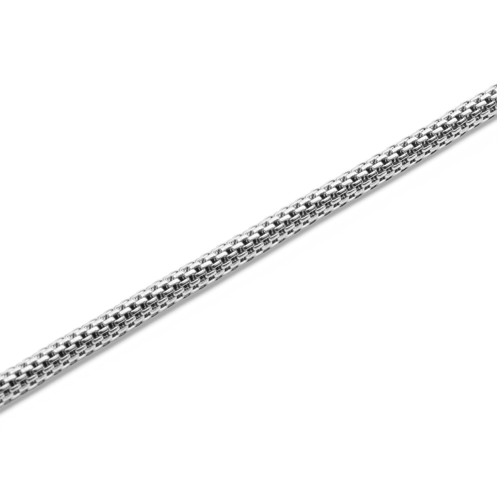 Daniel Wellington Tide Mesh Necklace Silver 2.8