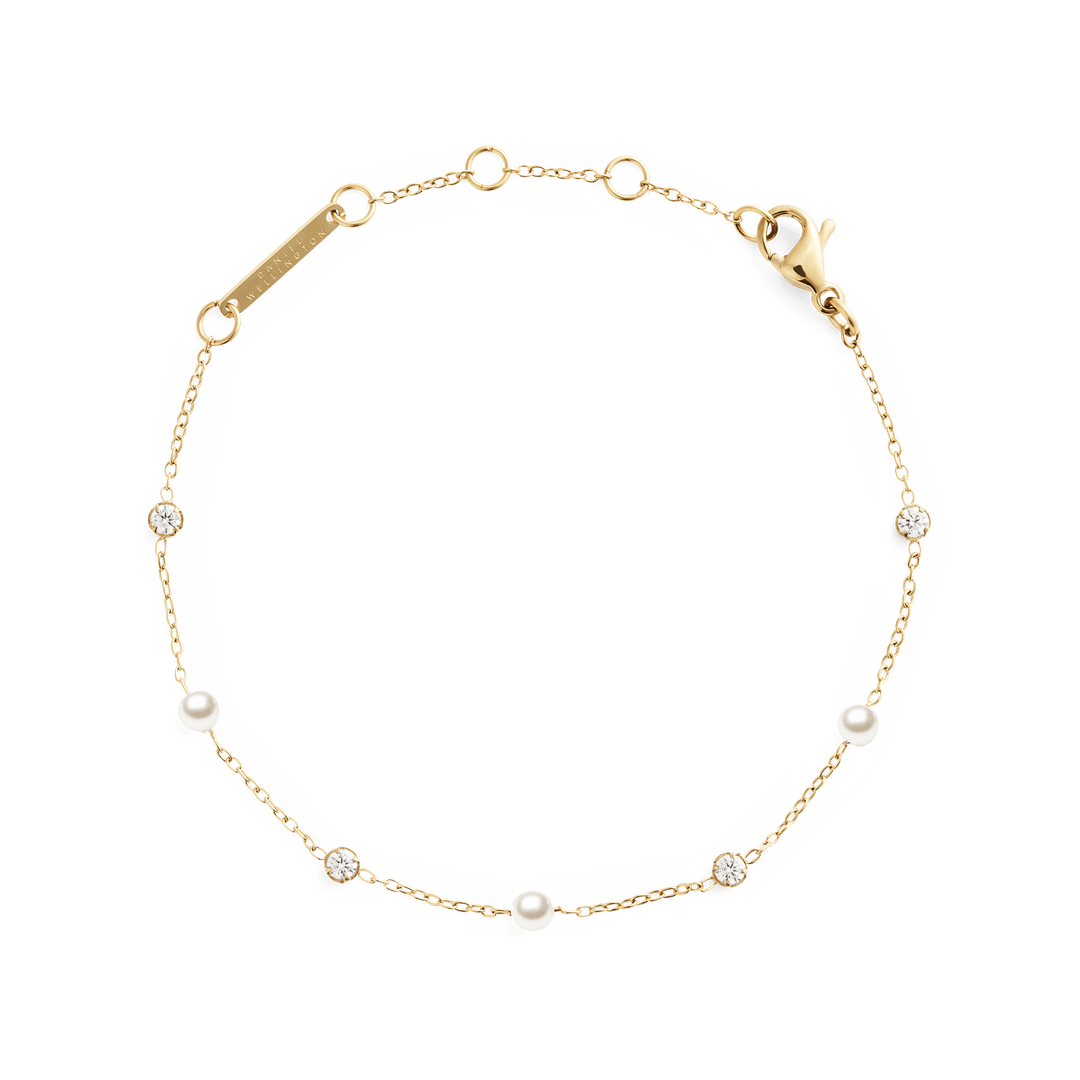 Daniel Wellington Pearl Bracelet Gold