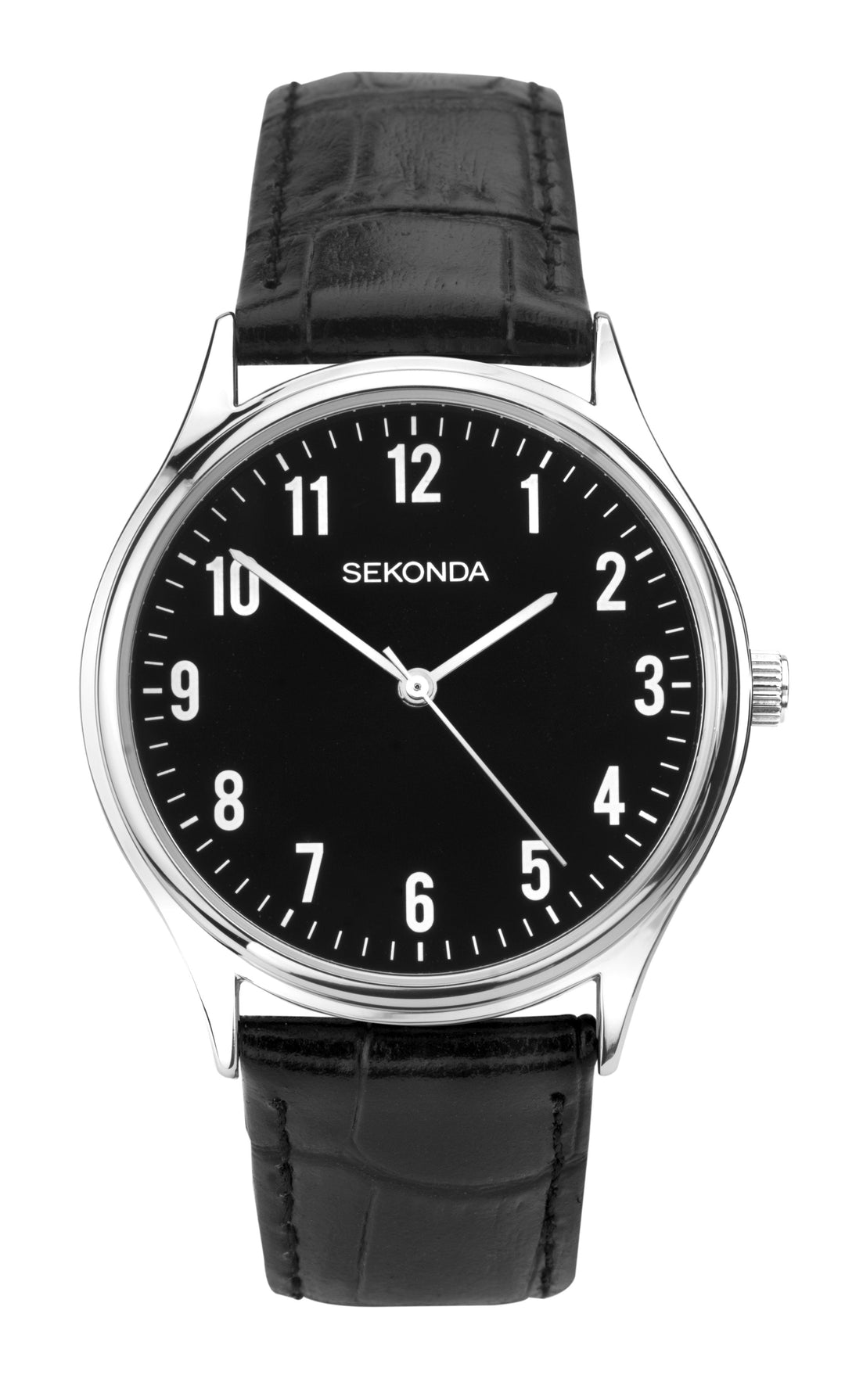 Sekonda Menâ€™s Classic Leather Strap Watch