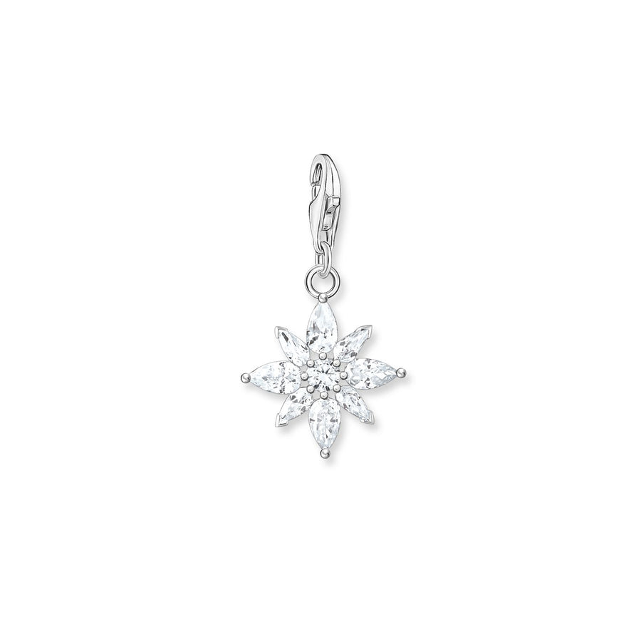 Thomas Sabo Charm Pendant Flower Silver | The Jewellery Boutique