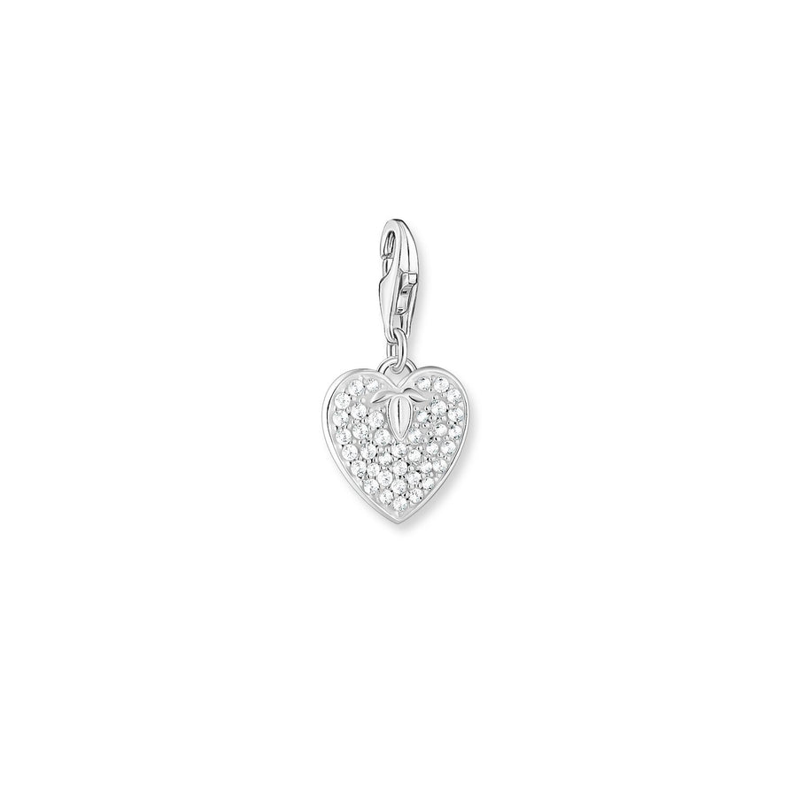 Thomas Sabo Charm Pendant Heart Silver | The Jewellery Boutique