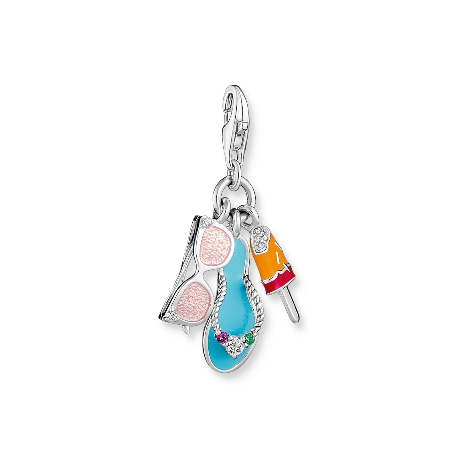 THOMAS SABO Charm Pendant Glasses, Flip Flop, Ice Cream - B & S Lyncris Jewellers