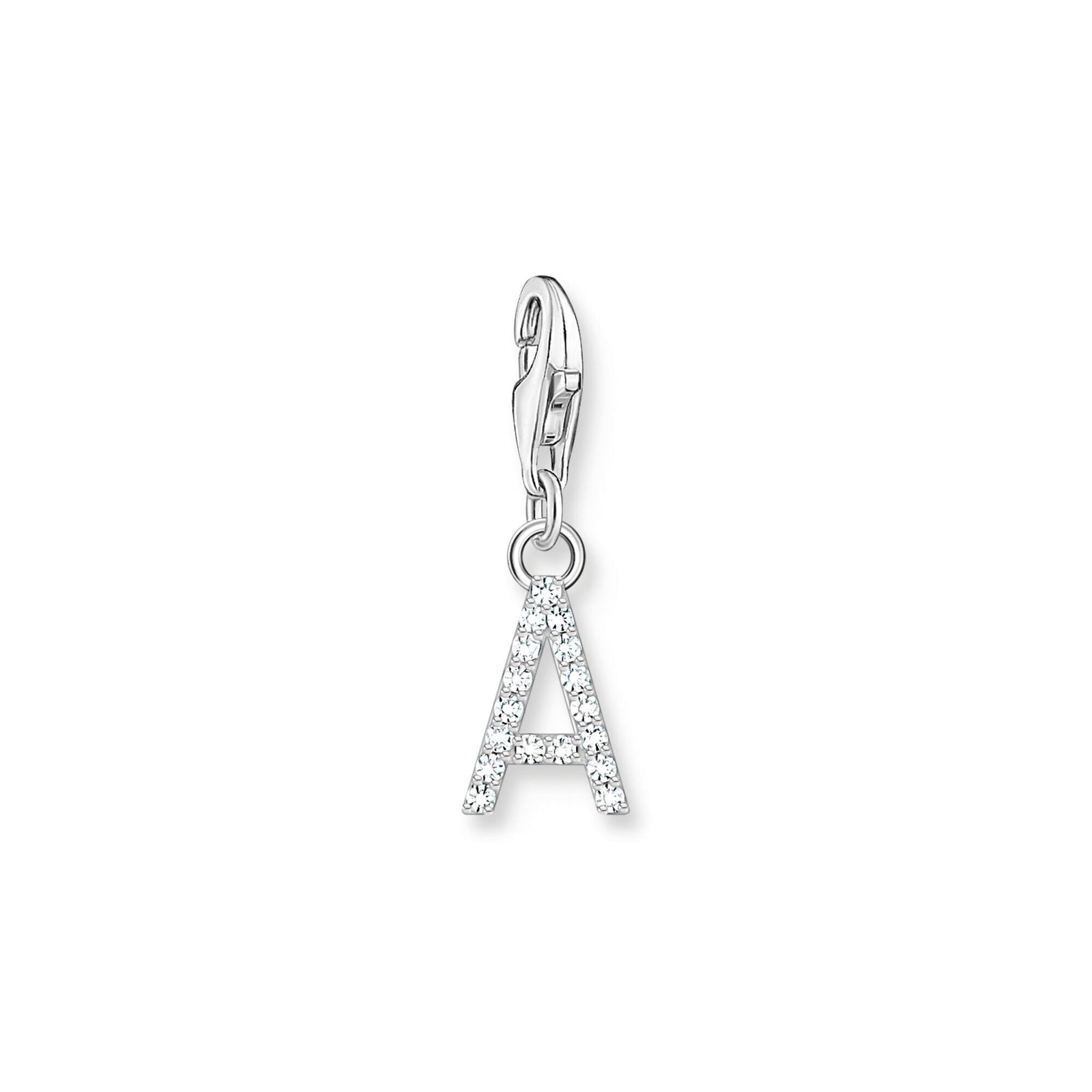 THOMAS SABO Charm Pendant Letter A Silver - B & S Lyncris Jewellers