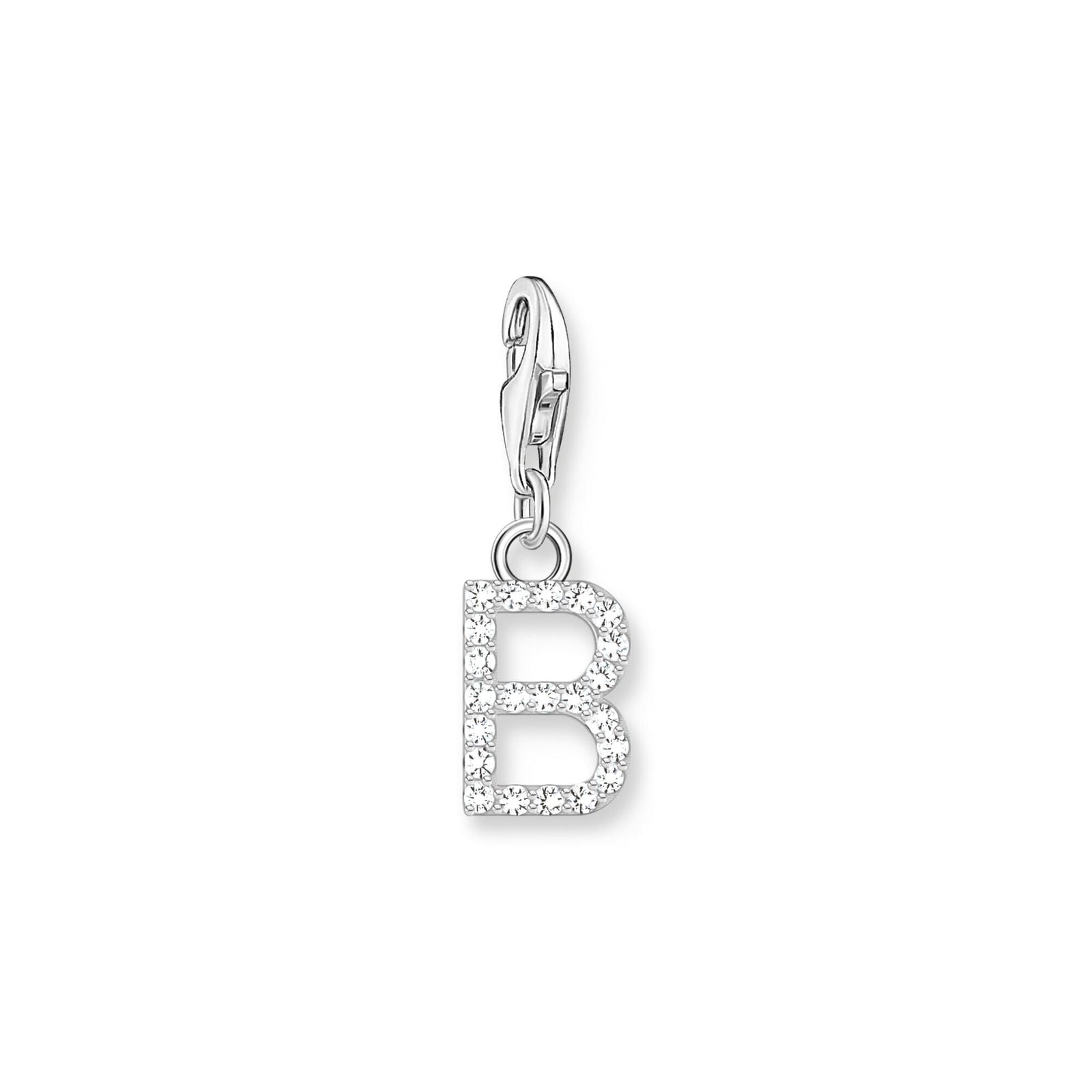 THOMAS SABO Charm Pendant Letter B Silver - B & S Lyncris Jewellers