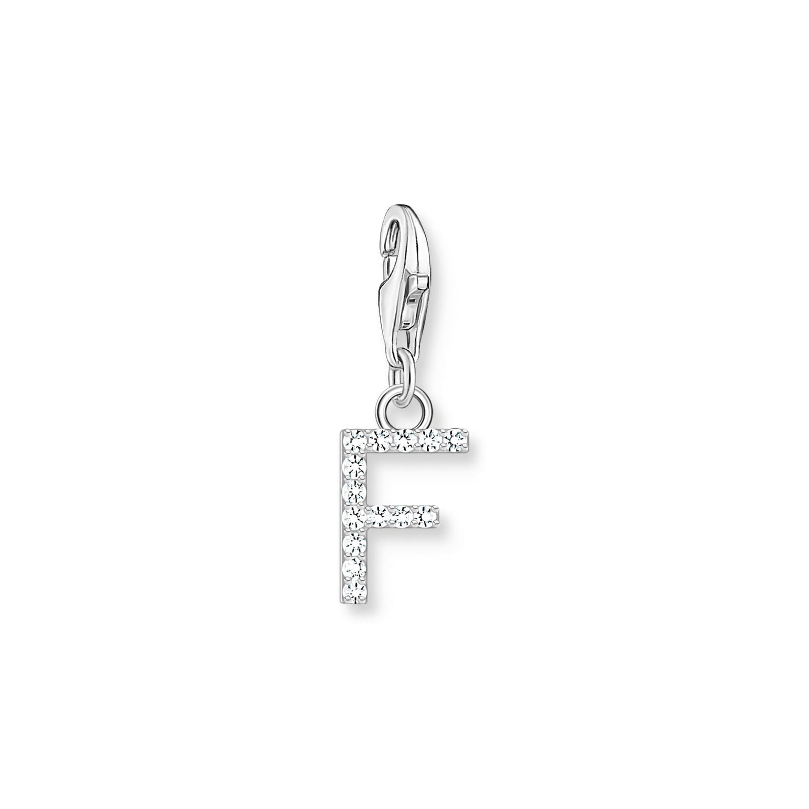 THOMAS SABO Charm Pendant Letter F Silver - B & S Lyncris Jewellers