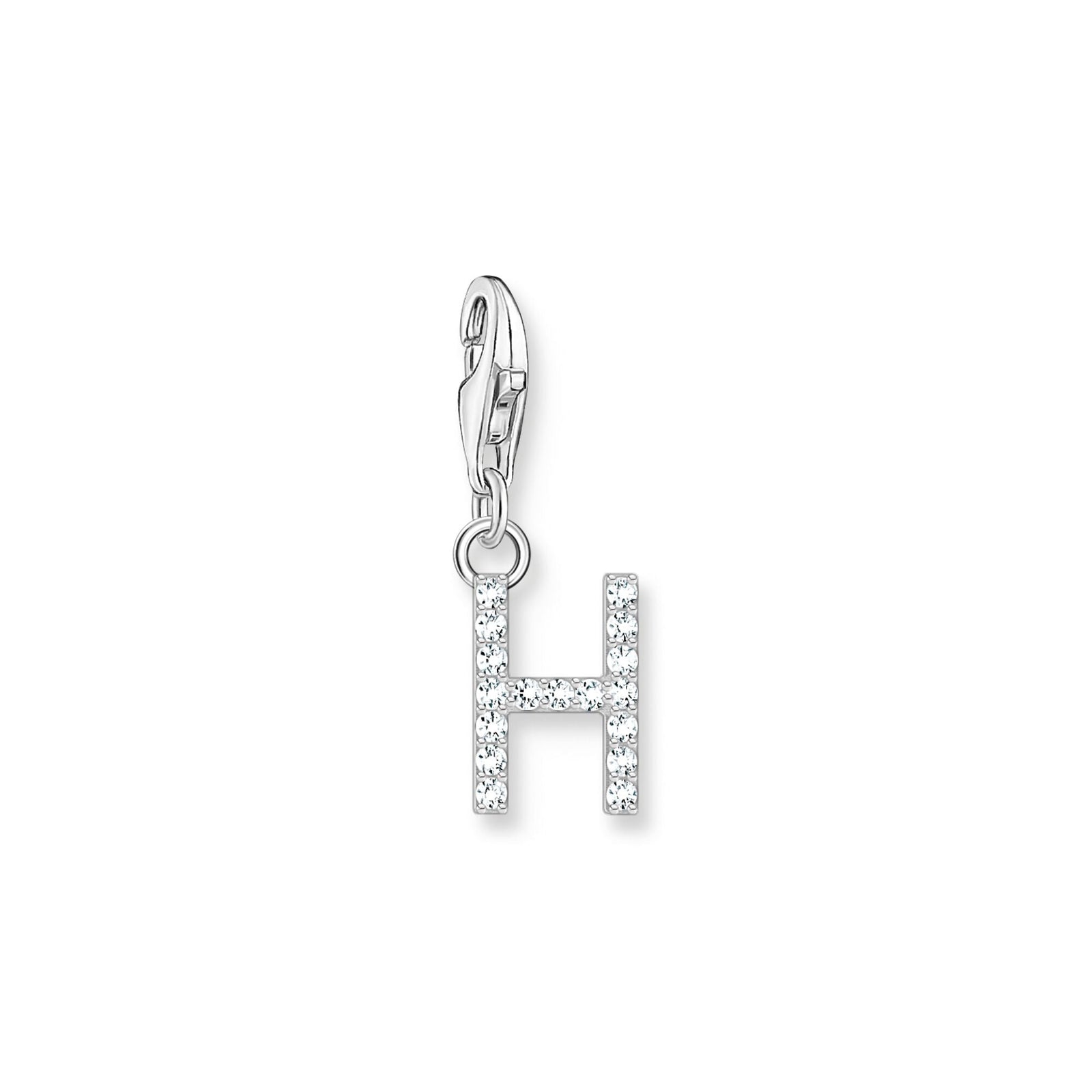 THOMAS SABO Charm Pendant Letter H Silver - B & S Lyncris Jewellers
