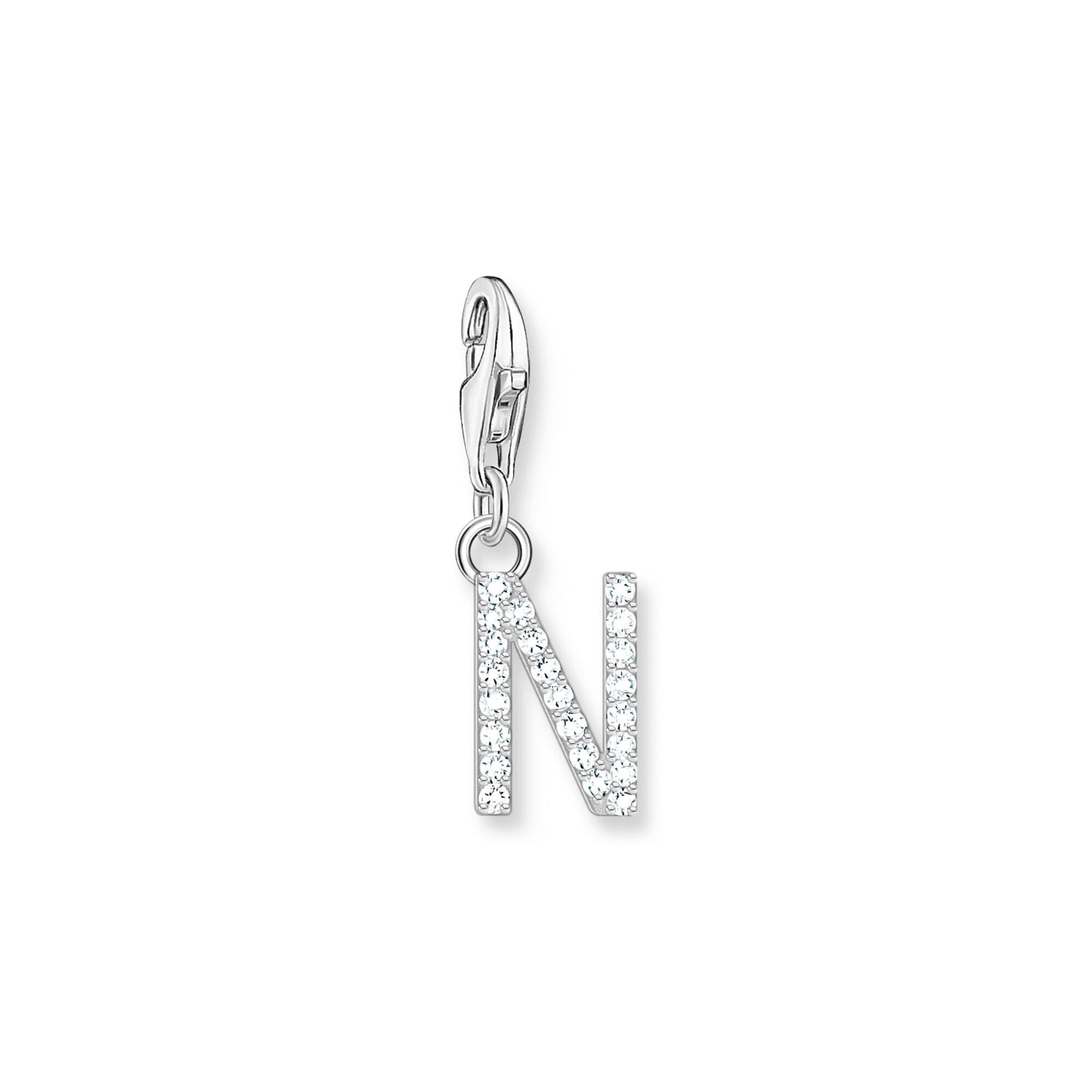 THOMAS SABO Charm Pendant Letter N Silver - B & S Lyncris Jewellers