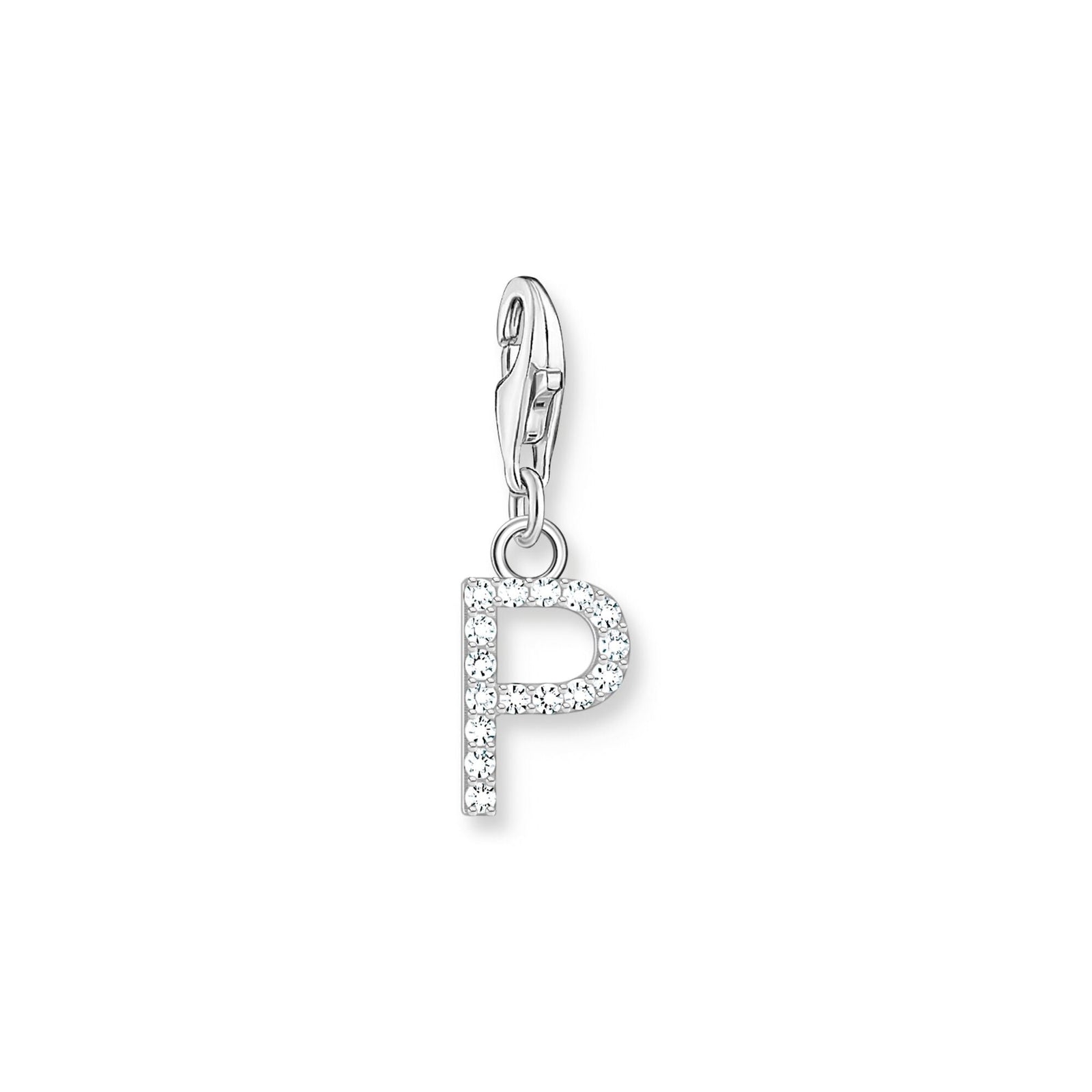 THOMAS SABO Charm Pendant Letter P Silver - B & S Lyncris Jewellers