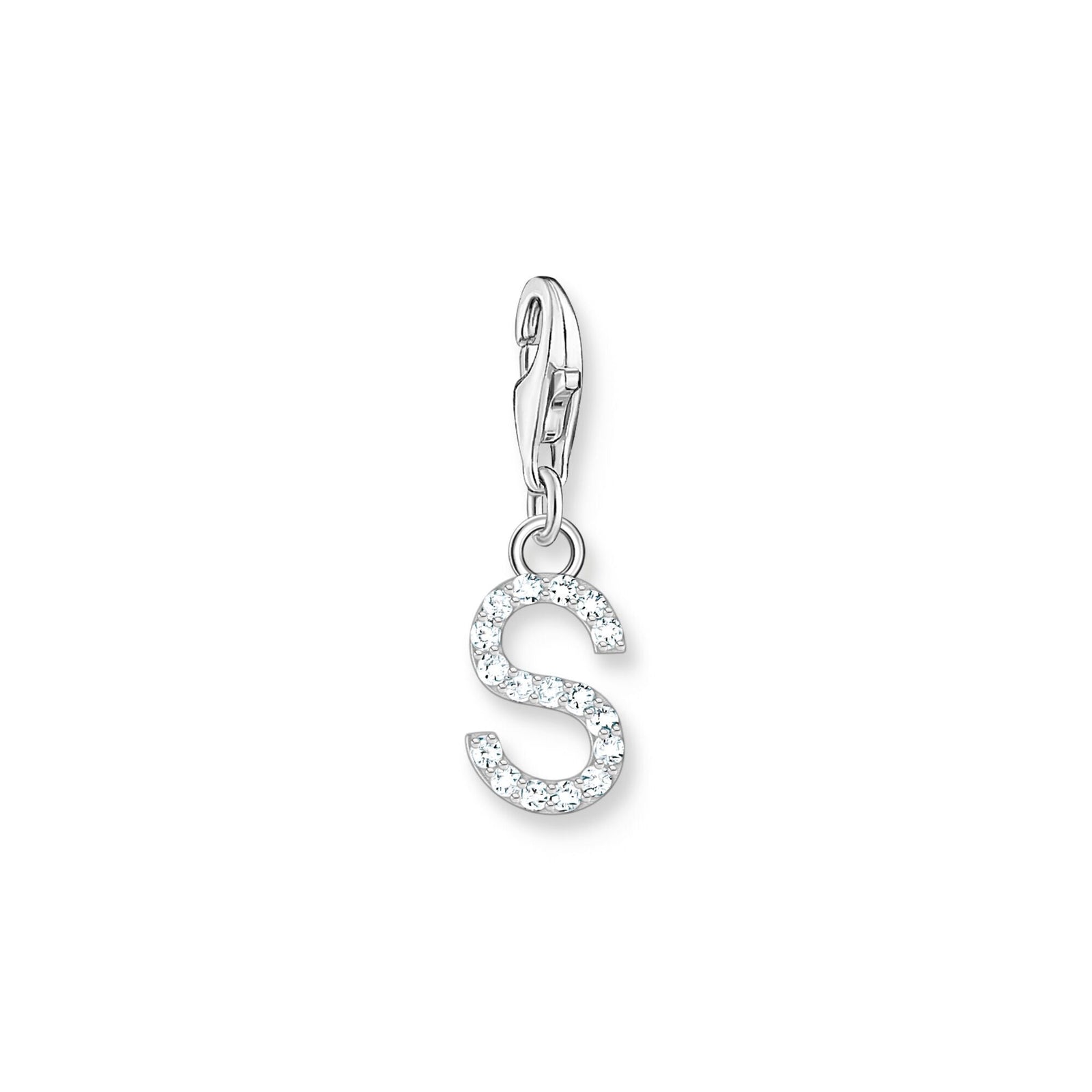 THOMAS SABO Charm Pendant Letter S Silver - B & S Lyncris Jewellers