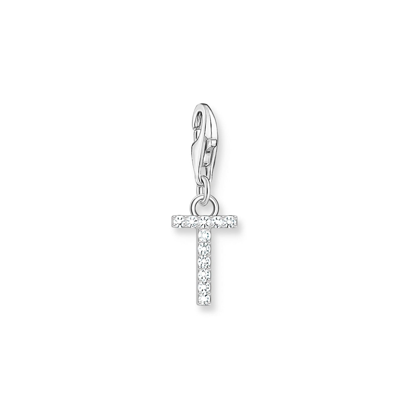 THOMAS SABO Charm Pendant Letter T Silver - B & S Lyncris Jewellers