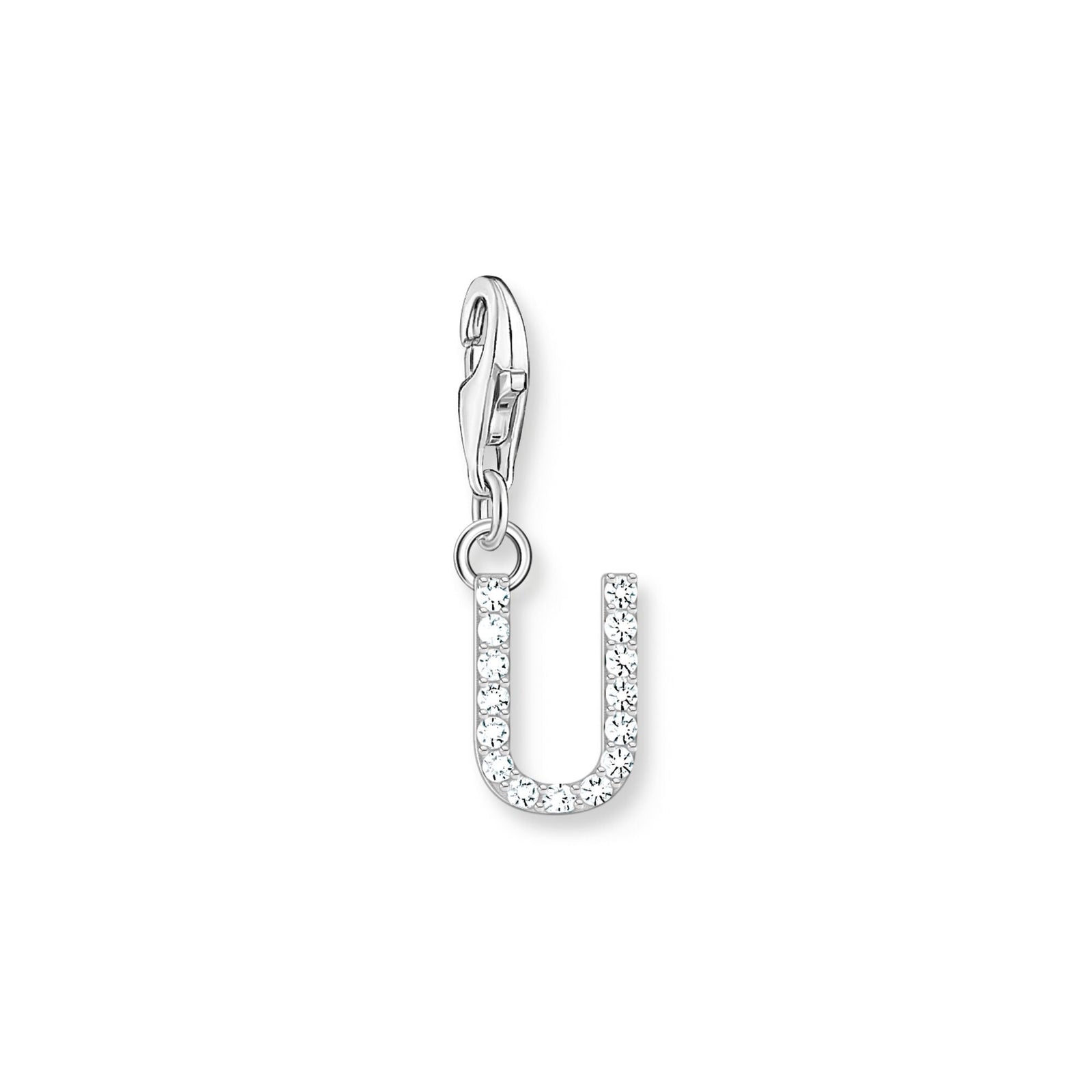 THOMAS SABO Charm Pendant Letter U Silver - B & S Lyncris Jewellers