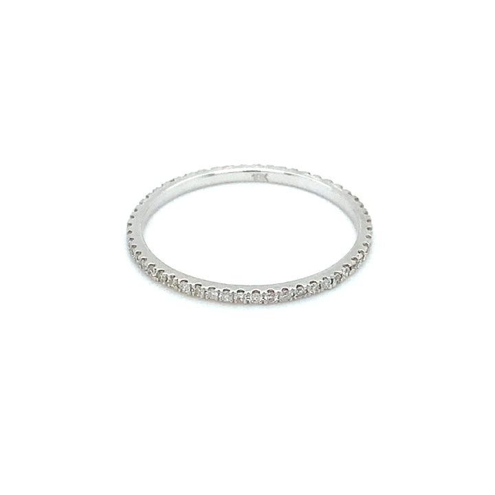 'MIA' 18ct White Gold Fine Diamond Eternity Ring