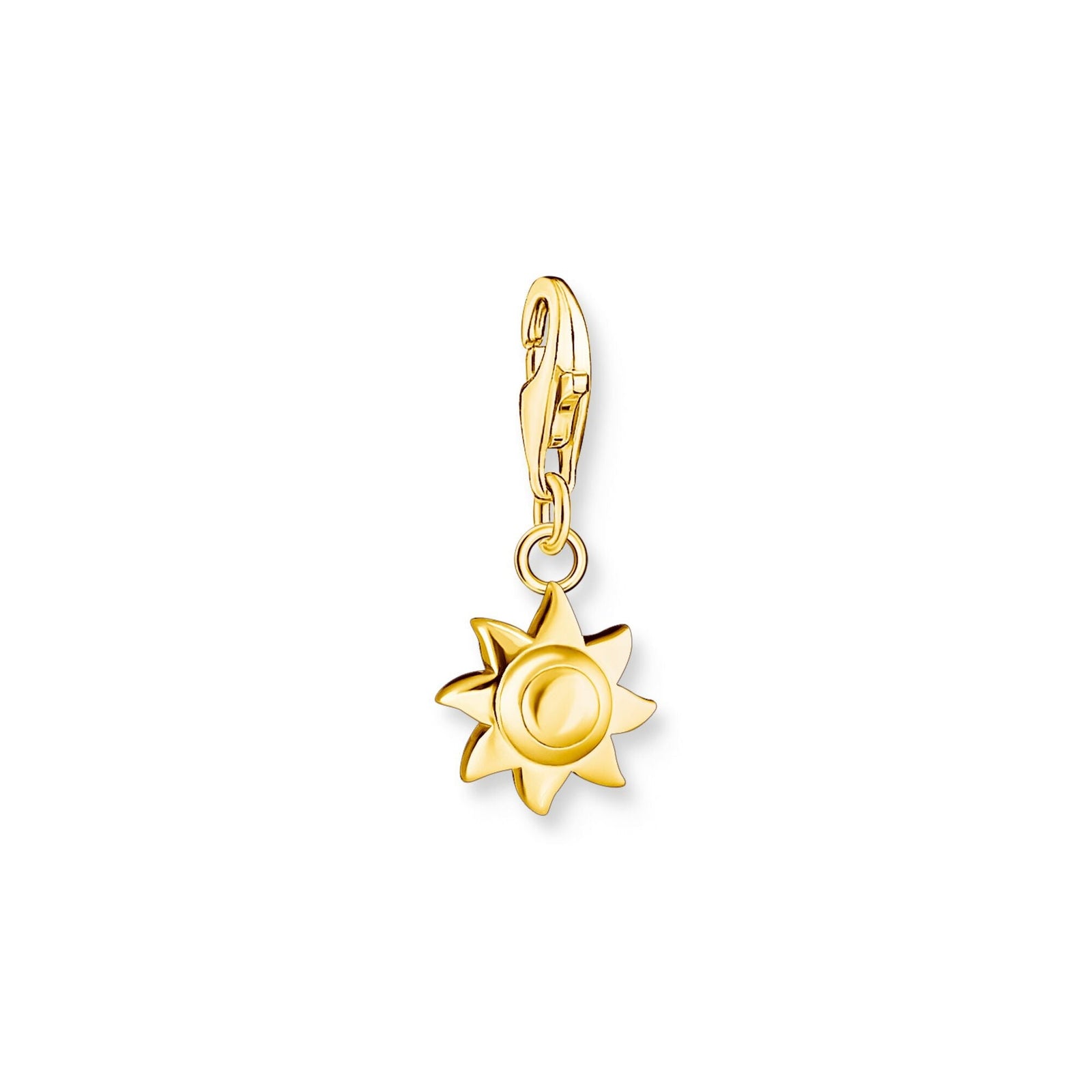 THOMAS SABO Charm Pendant Sun Gold Plated - B & S Lyncris Jewellers