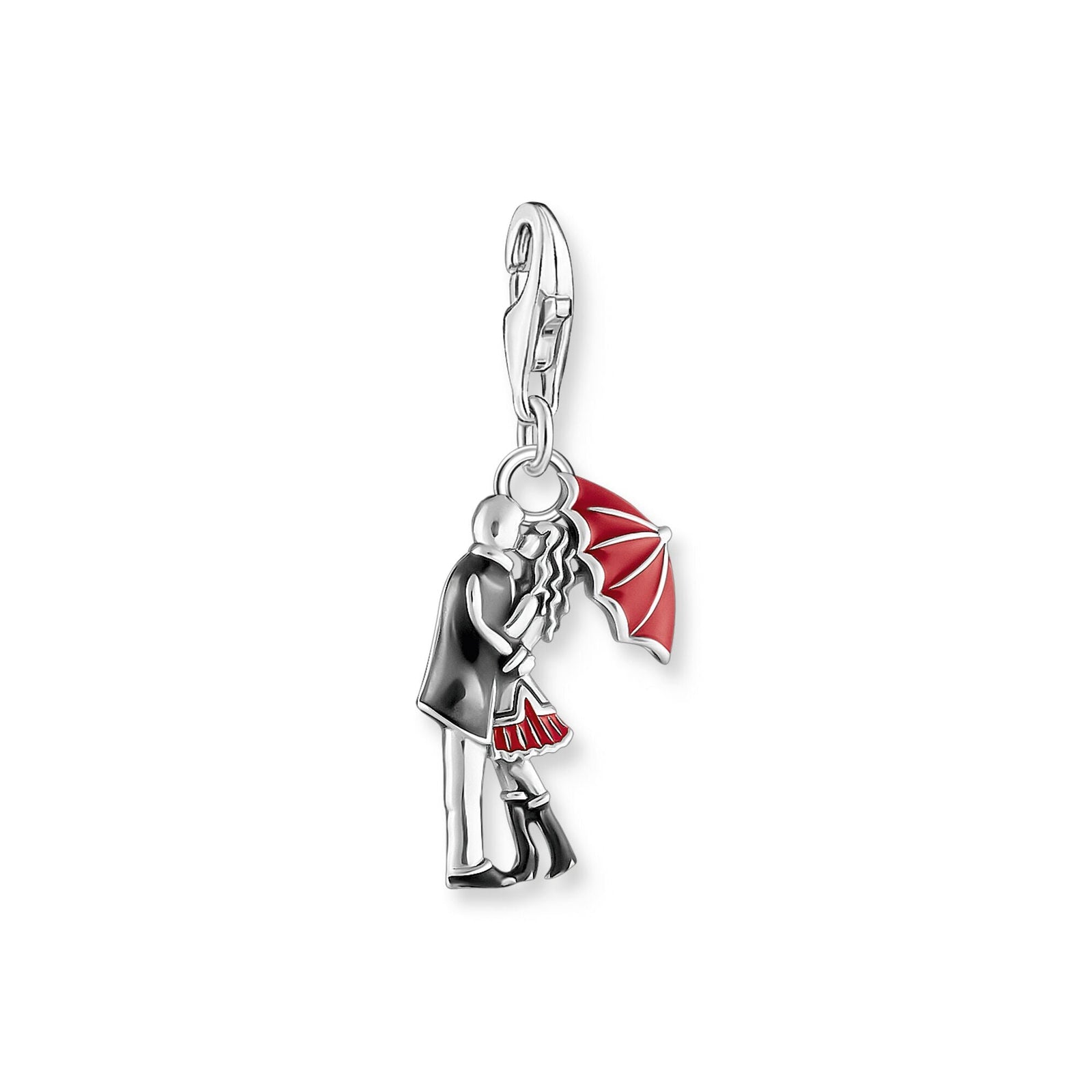 THOMAS SABO Charm Pendant Kissing Couple Silver - B & S Lyncris Jewellers