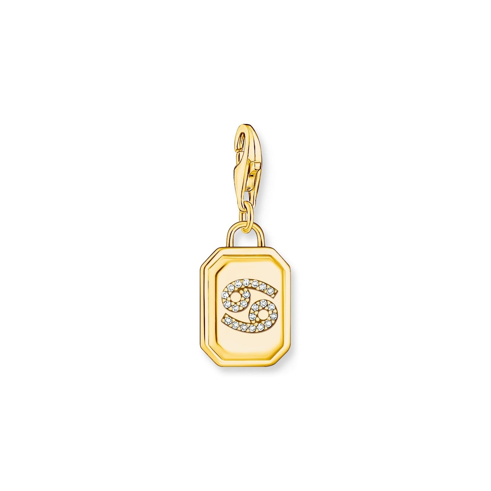 THOMAS SABO Charm Pendant Cancer Zodiac Sign Gold - B & S Lyncris Jewellers