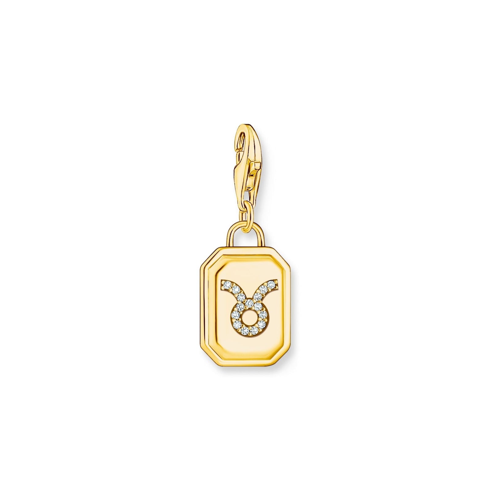 THOMAS SABO Charm Pendant Taurus Zodiac Sign Gold - B & S Lyncris Jewellers