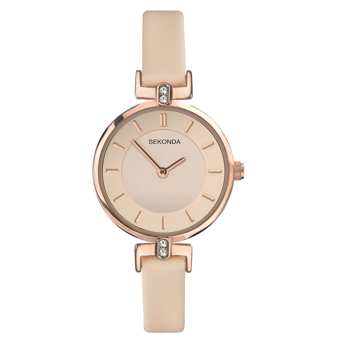Sekonda WomenÃƒÂ¢Ã¢â€šÂ¬Ã¢â€žÂ¢s Rose Gold Plated Dress Watch