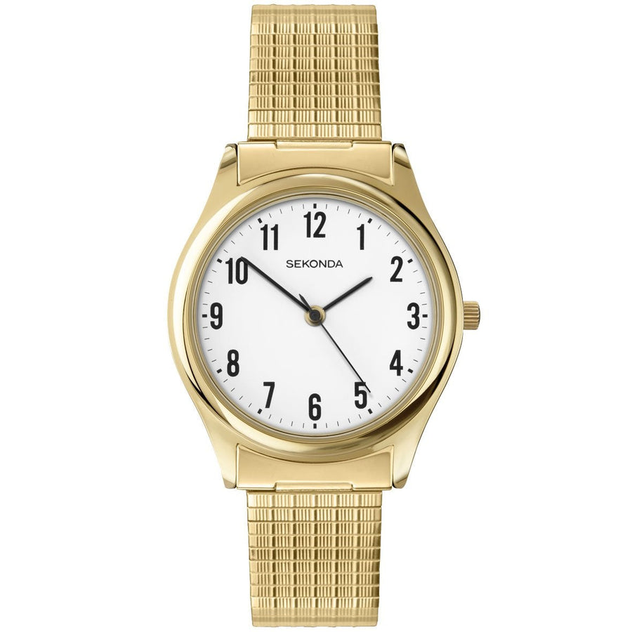 Sekonda Menâ€™s Classic Gold Plated Watch