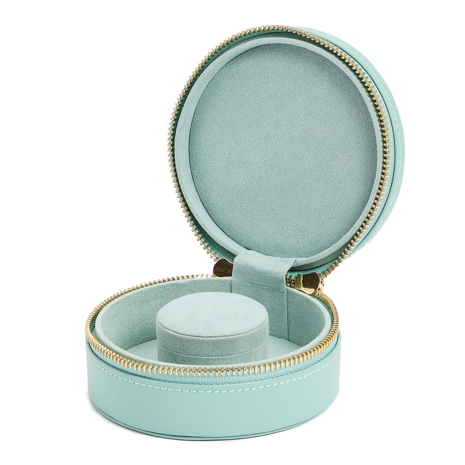 Wolf Sophia Mini Zip Case Jade - B & S Lyncris Jewellers
