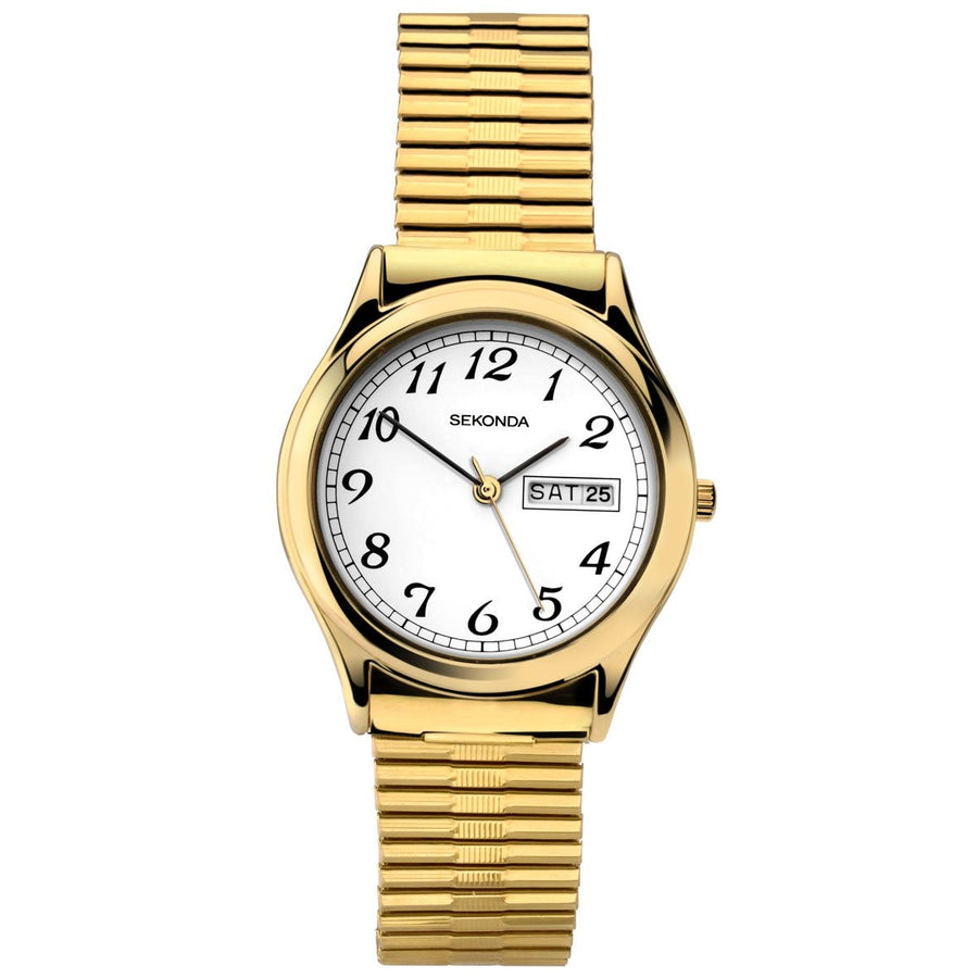 Sekonda Menâ€™s Classic Gold Plated Watch
