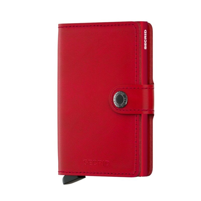 SECRID Miniwallet Original Red-Red Leather SC5878 - Lyncris Jewellers