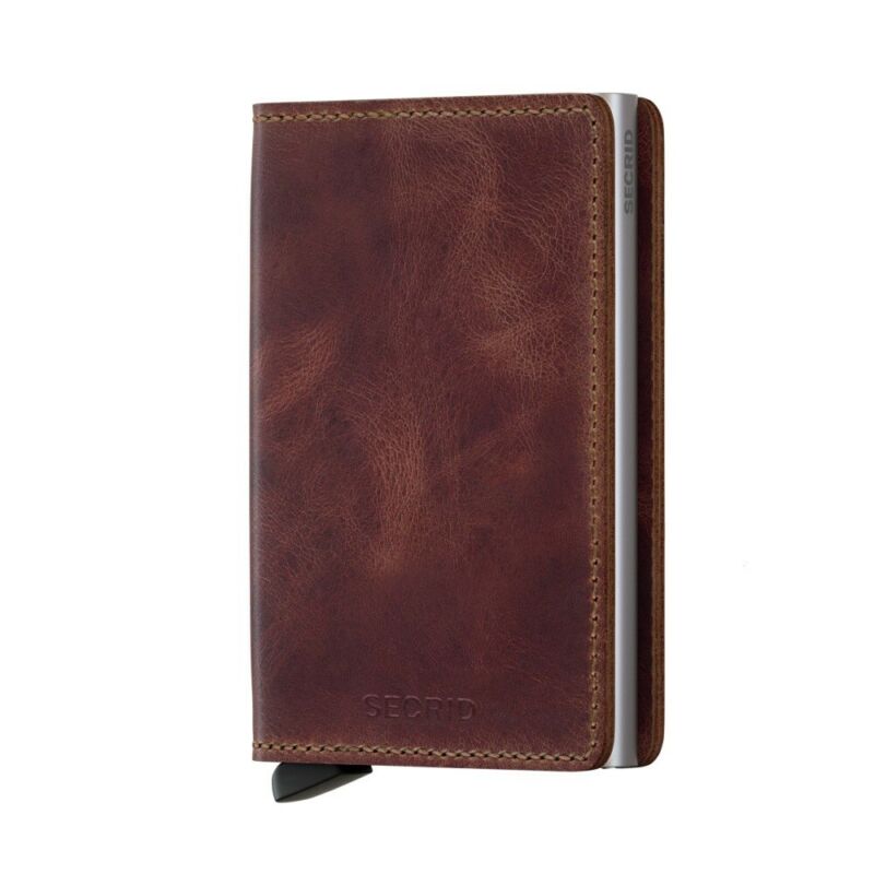 SECRID Slimwallet Leather Vintage Brown SC3829 - Lyncris Jewellers