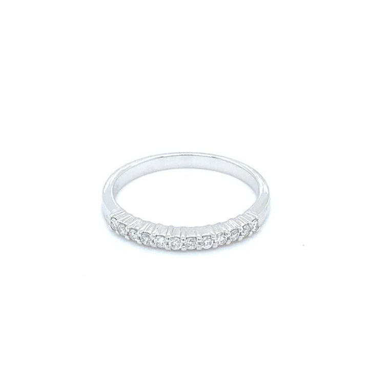 'SOFIA' 18ct White Gold Half Eternity Diamond Ring