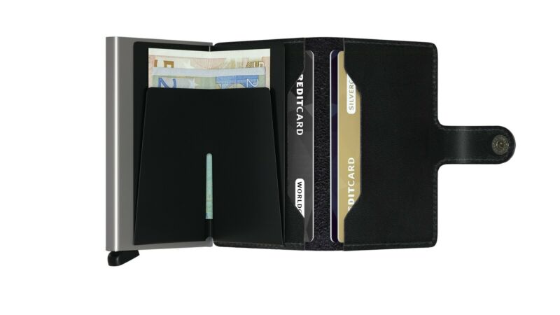 SECRID Miniwallet Original Black Leather RFID SC1009 - Lyncris Jewellers